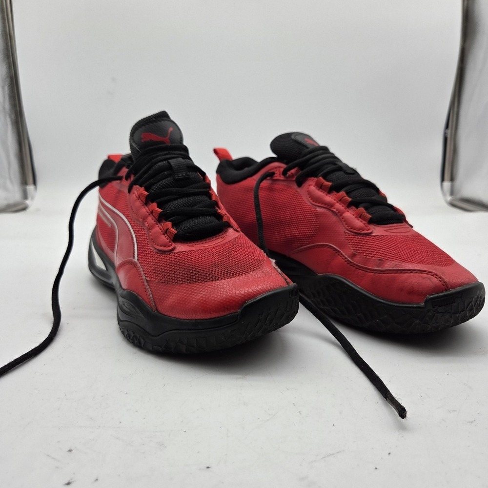 Puma Shoes Mens Size 6.5 Red Black PROFOAM Walking‎ Athletic Sneakers 377573-01